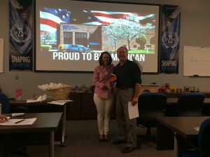 June 2 2015 Dave Volker Best Speaker